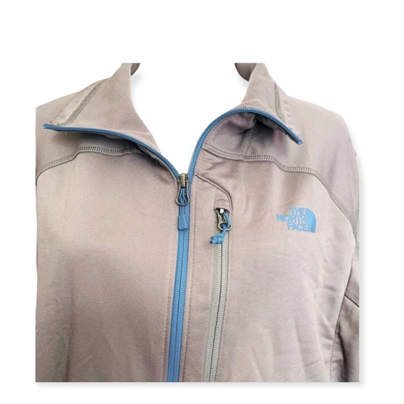 Men's North Face grey zip up jacket XL - Picture 2 of 5